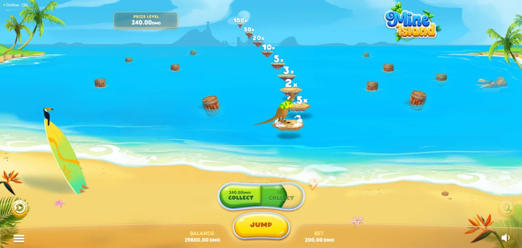 Mine Island game